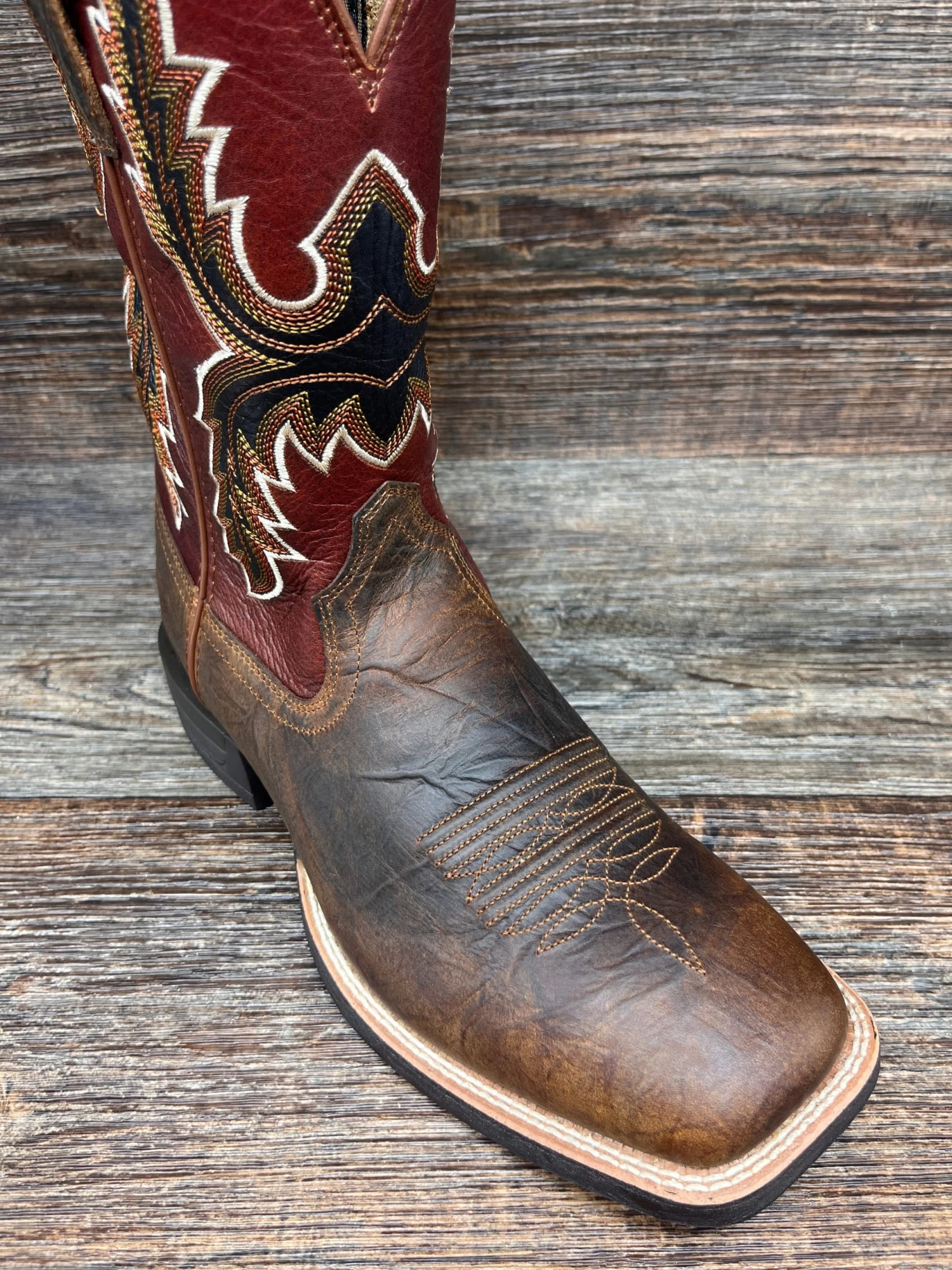 10044574 Men's Pay Window Square Toe Western Boot By Ariat - Image 2