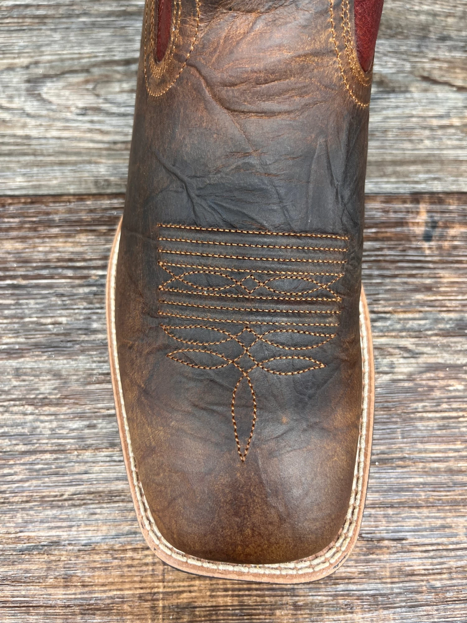 10044574 Men's Pay Window Square Toe Western Boot By Ariat - Image 3