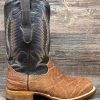 828q Men's Genuine Elephant Western Boot In Honey By Cowtown