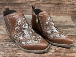 A441001808 Kid's Ariat Amy Dixon Ankle High Western Boot By M&F Western Products