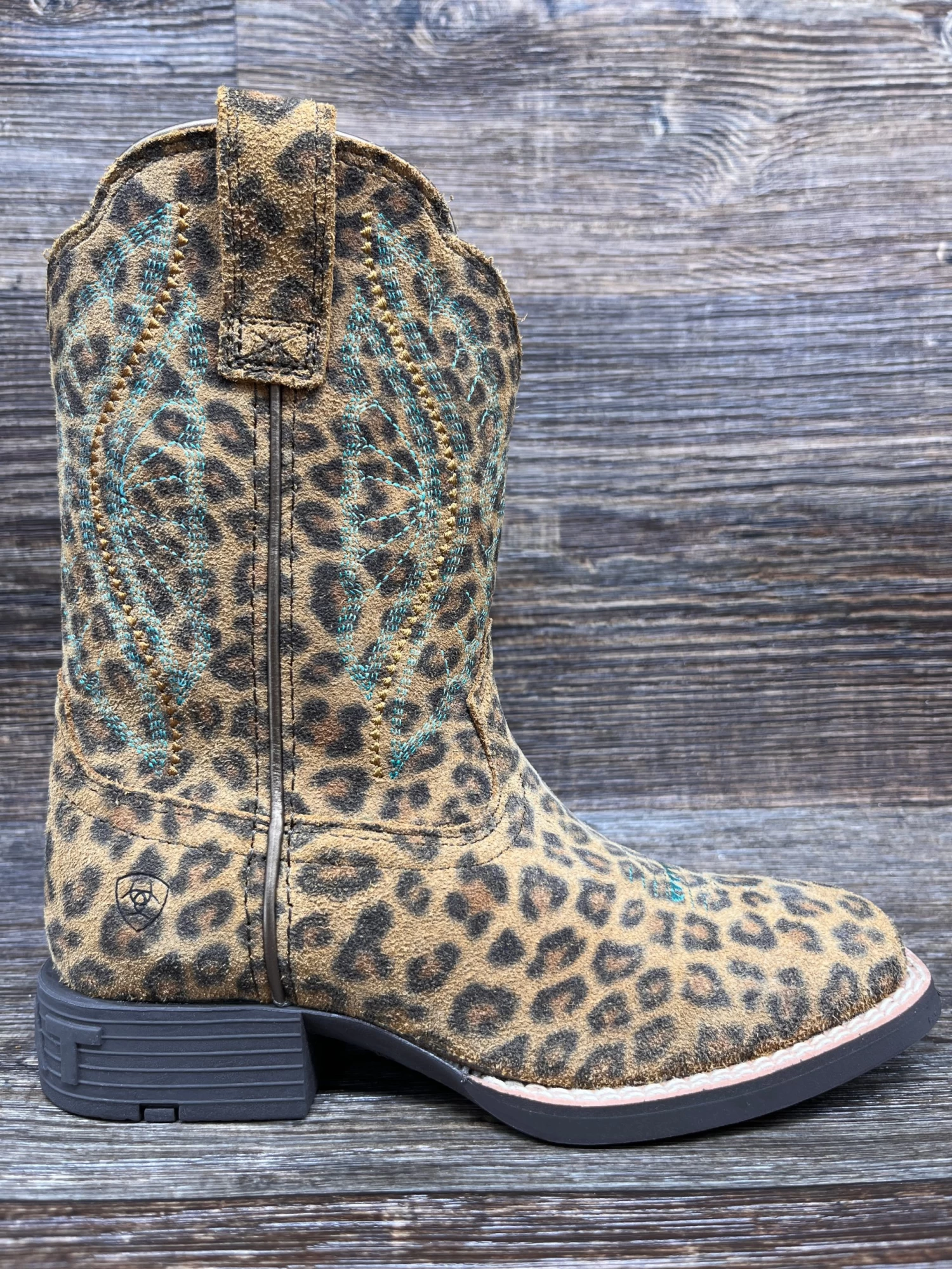 10044422 Kid's Primetime Square Toe Western Boot By Ariat - Image 2