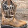 10044426 Men's Sierra Shock Shield Patriot Steel Toe Work Boot By Ariat