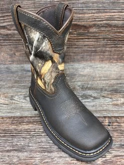 RKW0258 Kid's Ride FLX Square Toe Waterproof Work Boot By Rocky