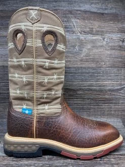 MXBAW05 Men's Alloy Toe Waterproof Square Toe Work Boot By Twisted X