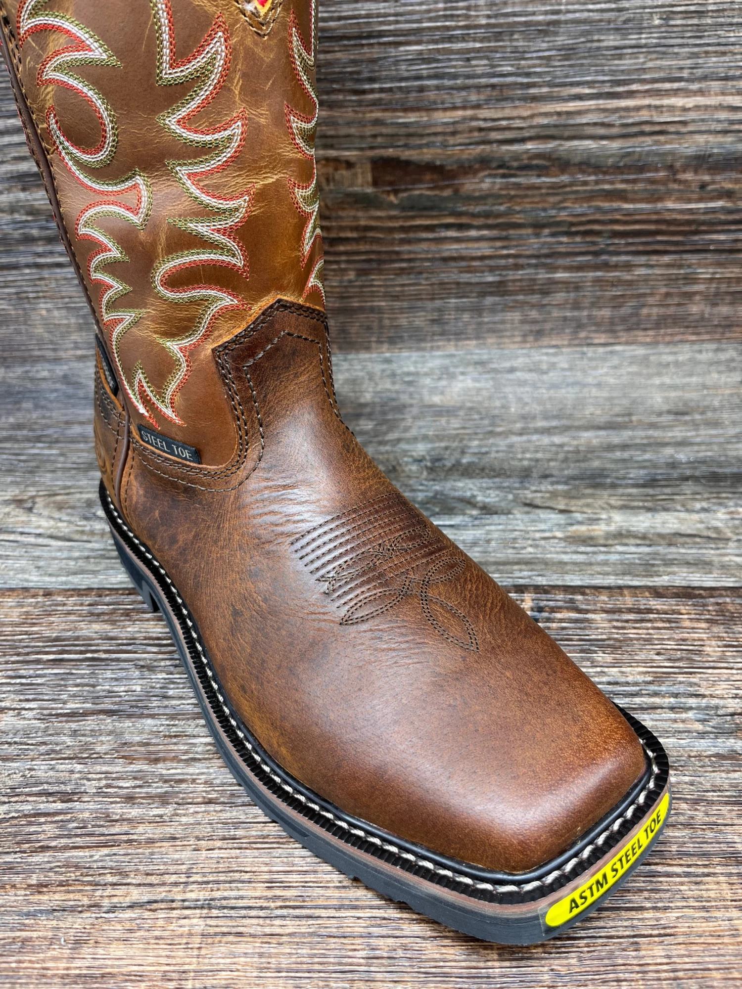 SE3117 Men's Driller Steel Toe Waterproof Work Boot By Justin - Image 2