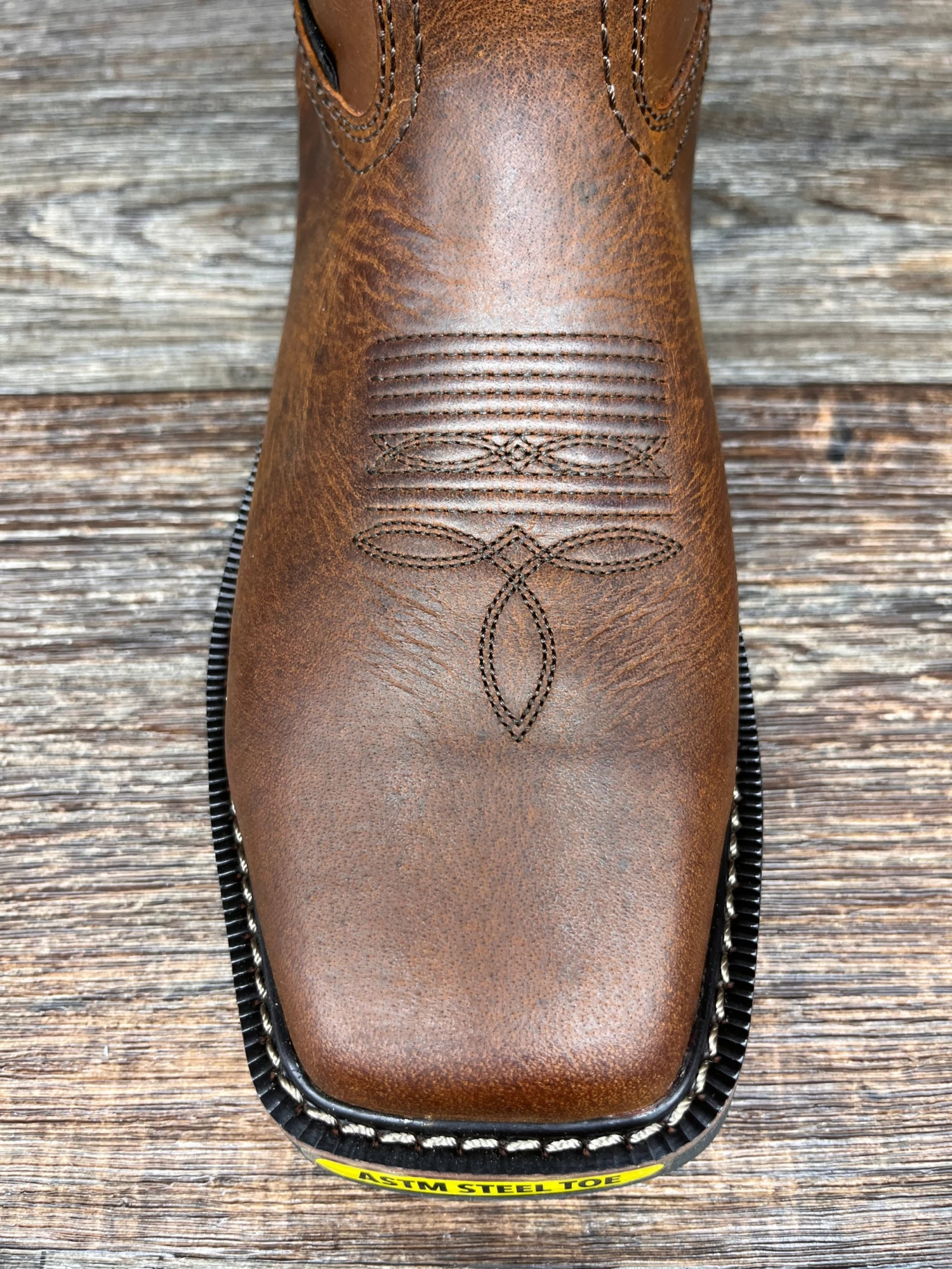 SE3117 Men's Driller Steel Toe Waterproof Work Boot By Justin - Image 3