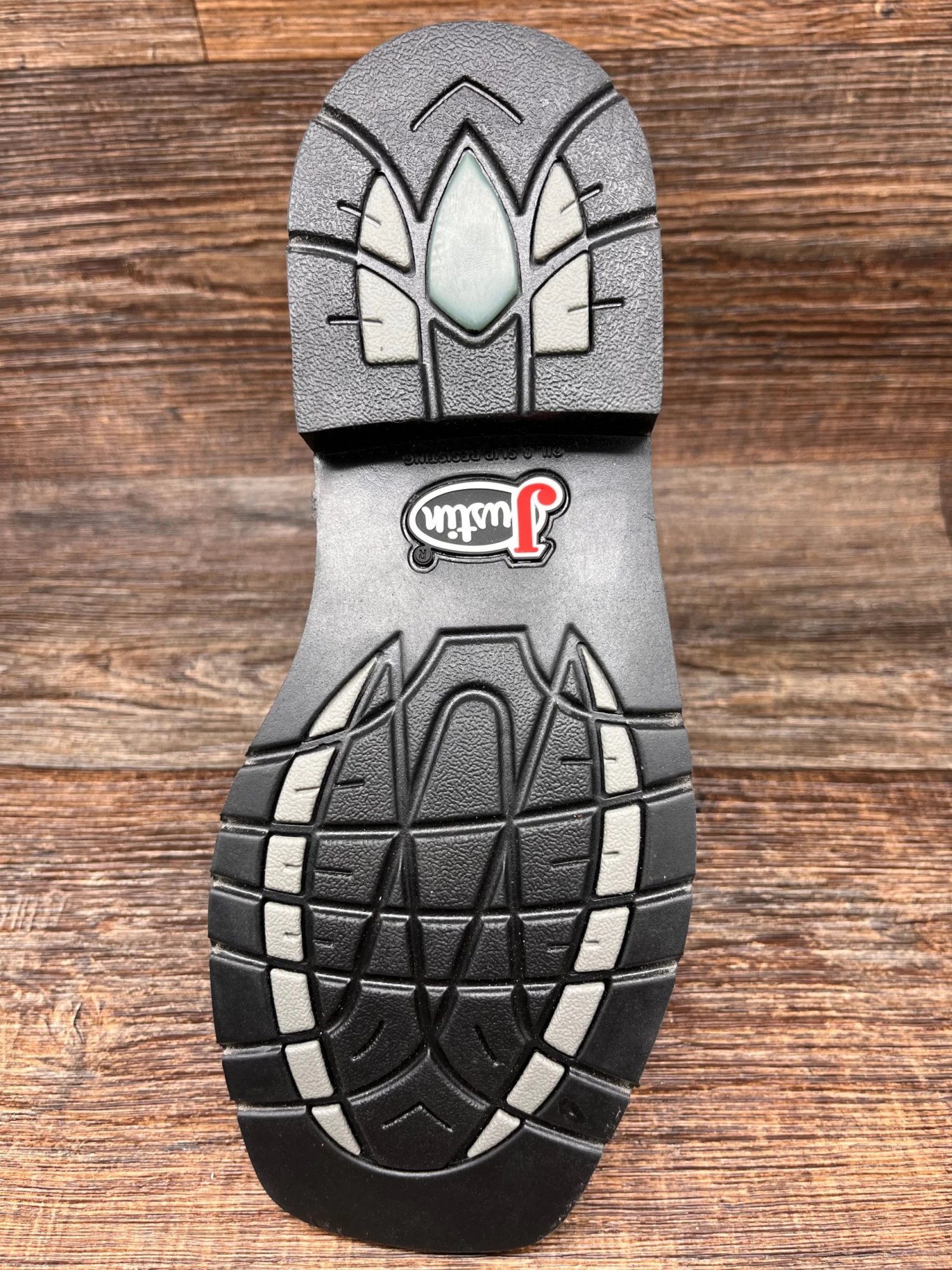 SE3117 Men's Driller Steel Toe Waterproof Work Boot By Justin - Image 4