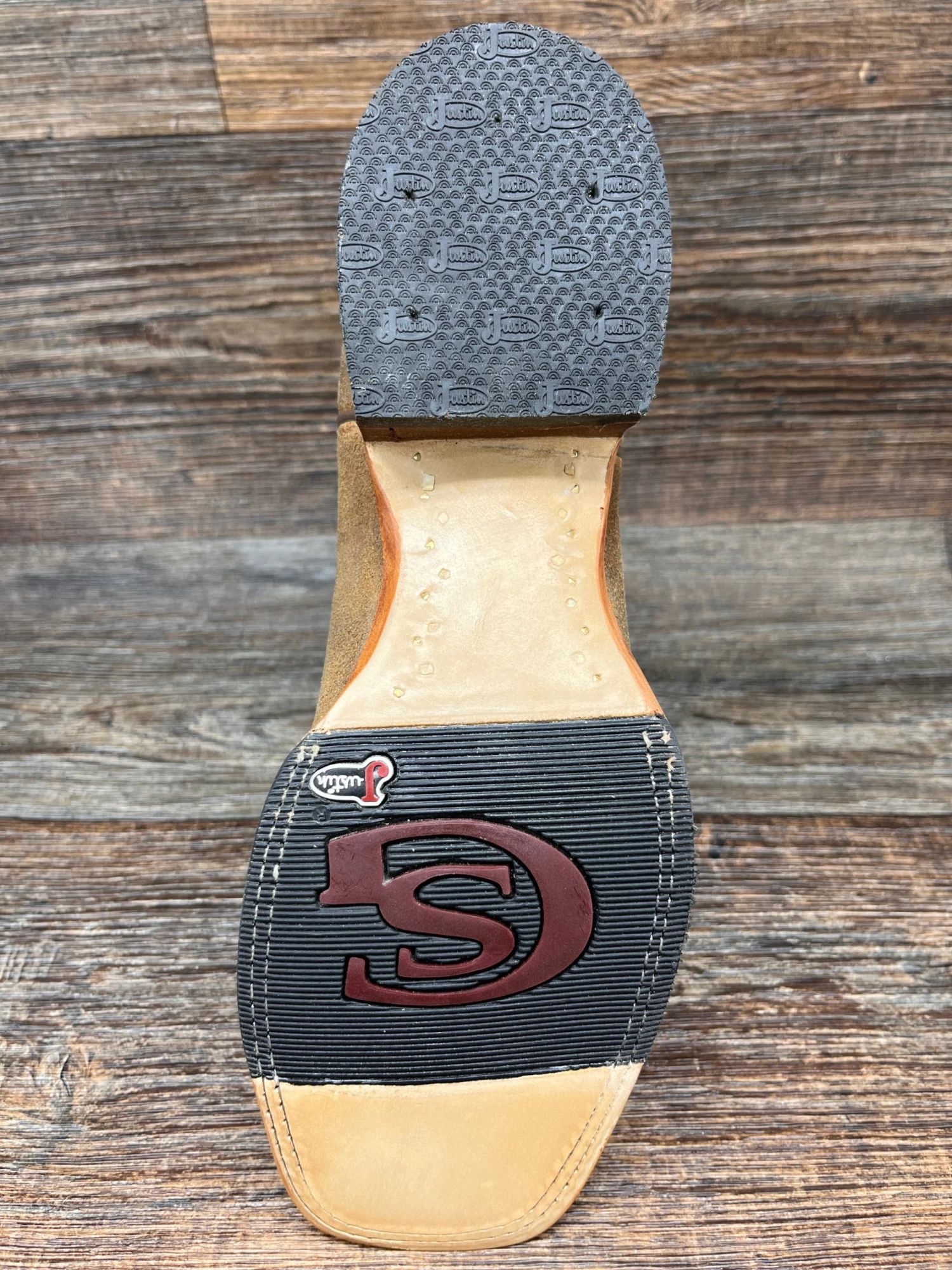 GR8015 Men's Dillon 11 Inch Square Toe Western Boot By Justin - Image 4