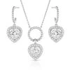 Js5313 Queen Heart Jewelry Set By Montana Silversmiths