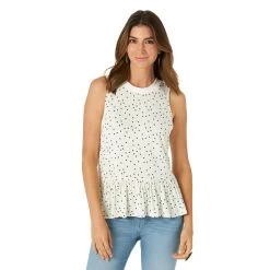 Lwek22w Women's Ruffle Hem Tank Top By Wrangler