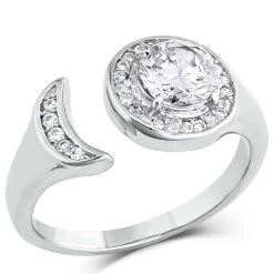 Rg5243 Phases Of The Moon Ring By Montana Silversmiths