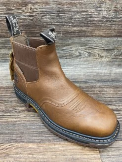 Gb00434 Men's Georgia Boot Carbo-Tec LT Waterproof Chelsea Work Boot